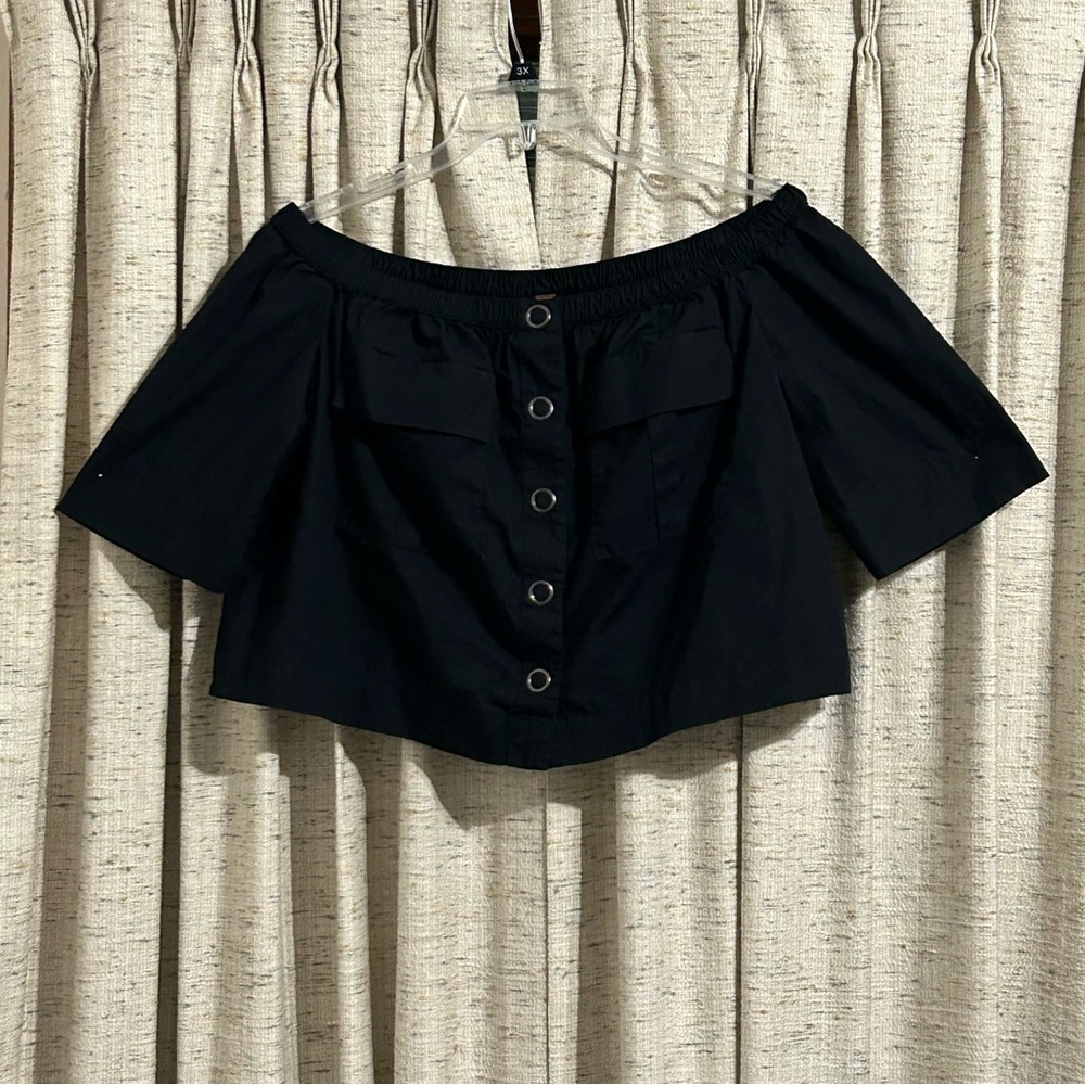 Free People Head Over Heels Off The Shoulder Blouse